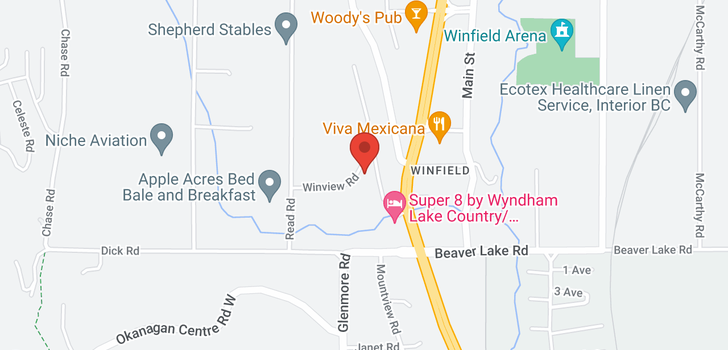 map of 9615 Winview Road